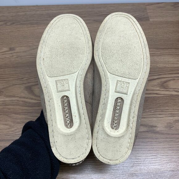 Frye Men’s Mason Venetian Slip On Loafer Size 11 Tan Leather Boat Deck Shoe main image 5